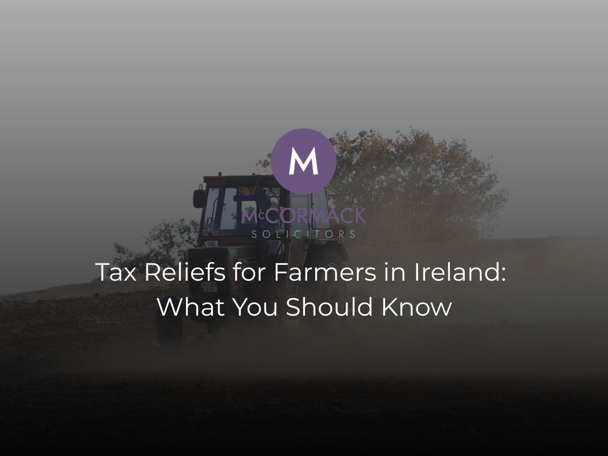 tax saving tips for farmers in ireland